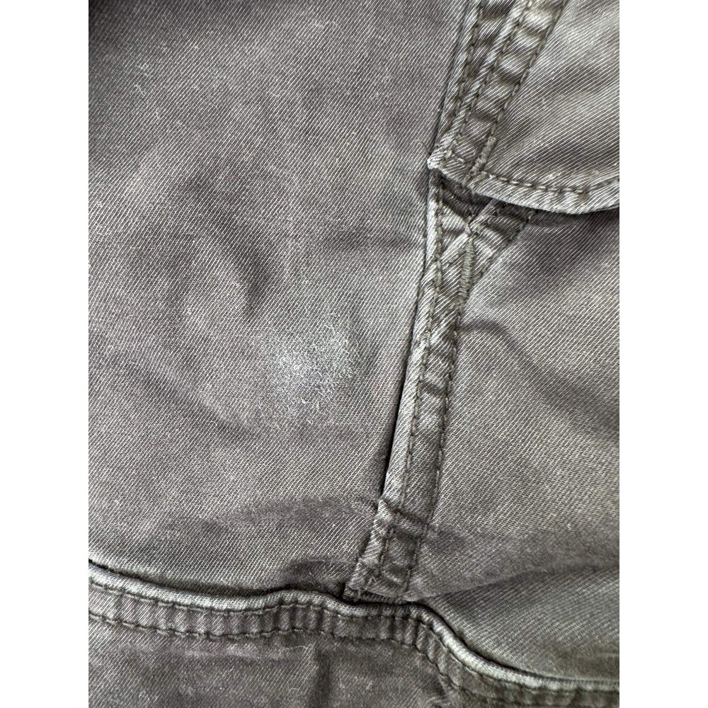 Banana Republic Mens 38x34 Tapered Surplus Cargo Pants Black Stretch - Picture 6 of 16